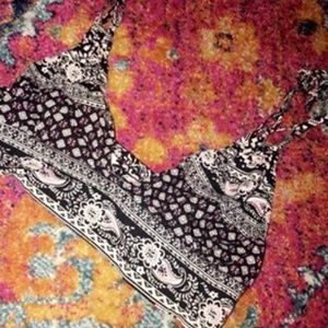 divas and devils tie bralette
